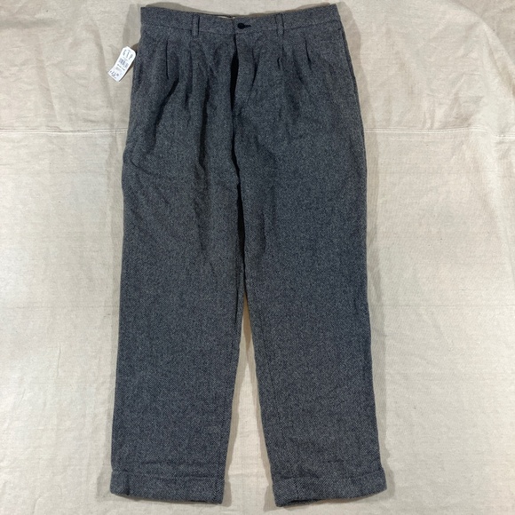 Vintage GAP Wool Mohair Blend Pants 38x30 | NWT Y2K Premium Tailored Trousers - Picture 1 of 9